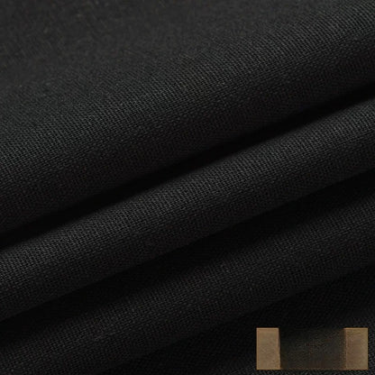 Linen Fabric, Thin Handmade Solid, for Hanfu, Embroidery & Summer DIY - Black