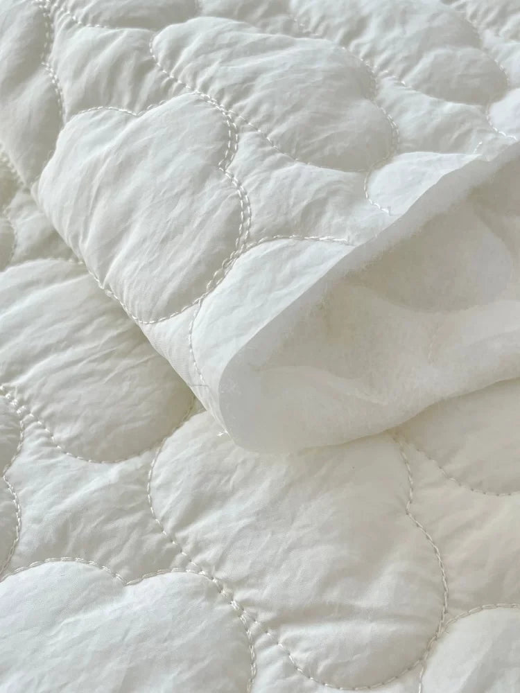 Cloud Quilted Fabric, Plush for Apparel & DIY, 51 in Wide