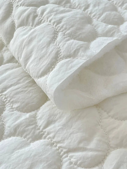 Cloud Quilted Fabric, Plush for Apparel & DIY, 51 in Wide