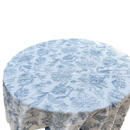 60s Combed Cotton Printed Fabric, 150 g/m², 135 cm Wide, for Shirts, Dresses & Craft