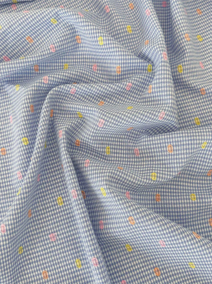 Cotton Clipped Floral Fabric, for Shirts & Dresses