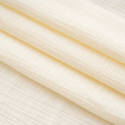 Cotton Double Gauze Fabric, for Baby Layering Pieces - Off White