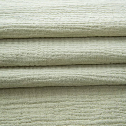 Cotton Double Gauze Fabric, for Baby Essentials - Grass Green