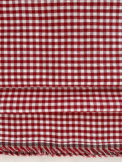 Cotton Gingham Check Fabric, for Shirts & Cushions