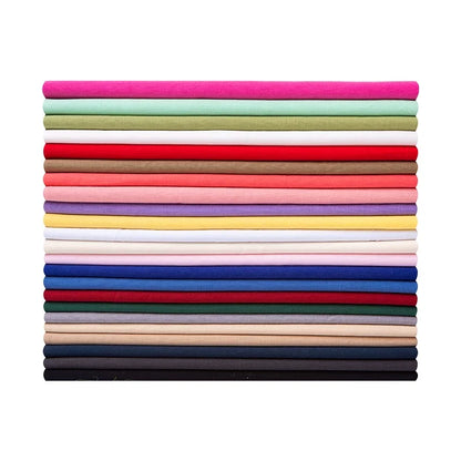 Cotton Lining Fabric, Plain Solid, for Baby Clothing, Dresses & Linings