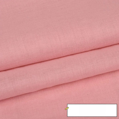 Cotton Lining Fabric, Plain Solid, for Baby Clothing, Dresses & Linings - Pink