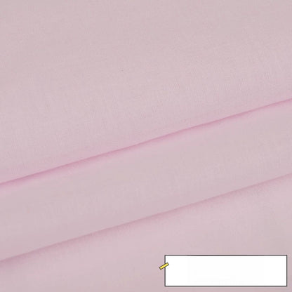 Cotton Lining Fabric, Plain Solid, for Baby Clothing, Dresses & Linings - Cherry Pink
