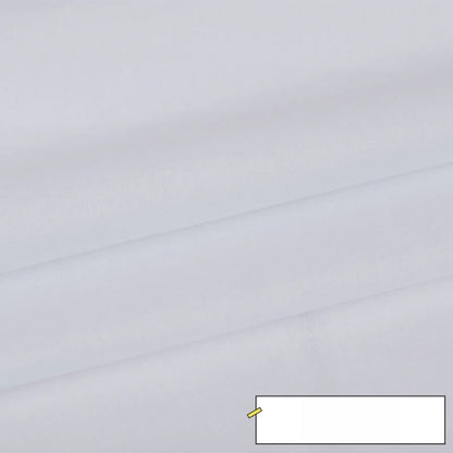 Cotton Lining Fabric, Plain Solid, for Baby Clothing, Dresses & Linings - Bleached White