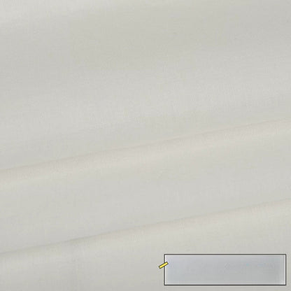 Cotton Lining Fabric, Plain Solid, for Baby Clothing, Dresses & Linings - Off-White