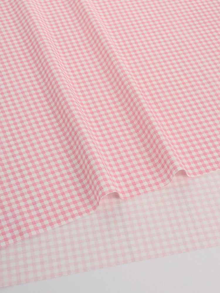 Cotton Fabric, Plaid Stripe & Polka Prints, for Bedding, Tablecloths & Garments