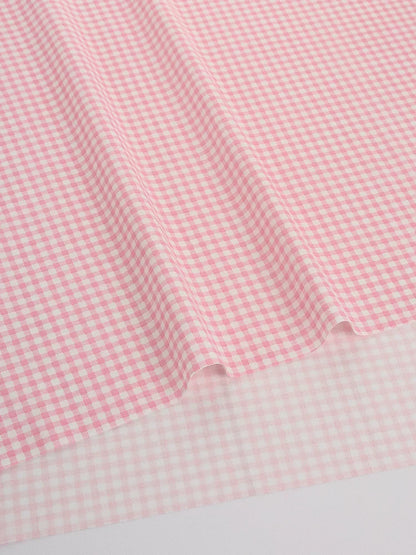Cotton Fabric, Plaid Stripe & Polka Prints, for Bedding, Tablecloths & Garments
