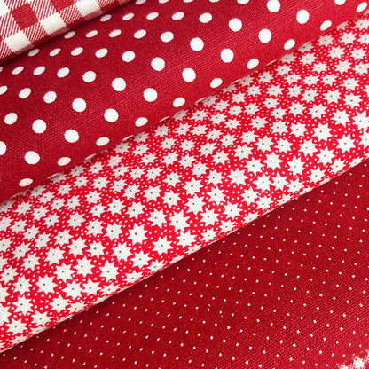 Cotton Polka Dot & Check Fabric, for Shirts & Cushions
