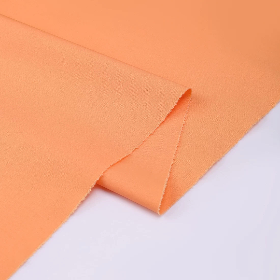 Cotton Poplin Shirting Fabric, 40s for Shirts, 59 in Wide - Orange