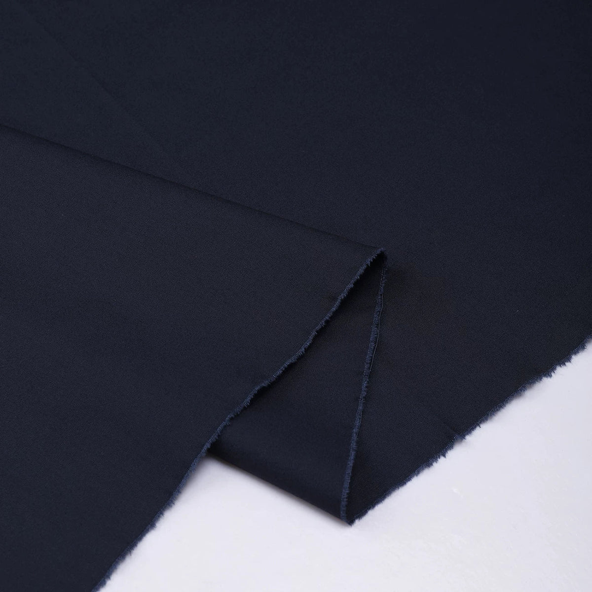Cotton Poplin Shirting Fabric, 40s for Shirts, 59 in Wide - Navy Blue