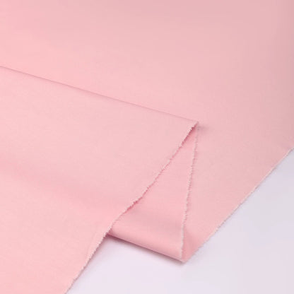Cotton Poplin Shirting Fabric, 40s for Shirts, 59 in Wide - Pink