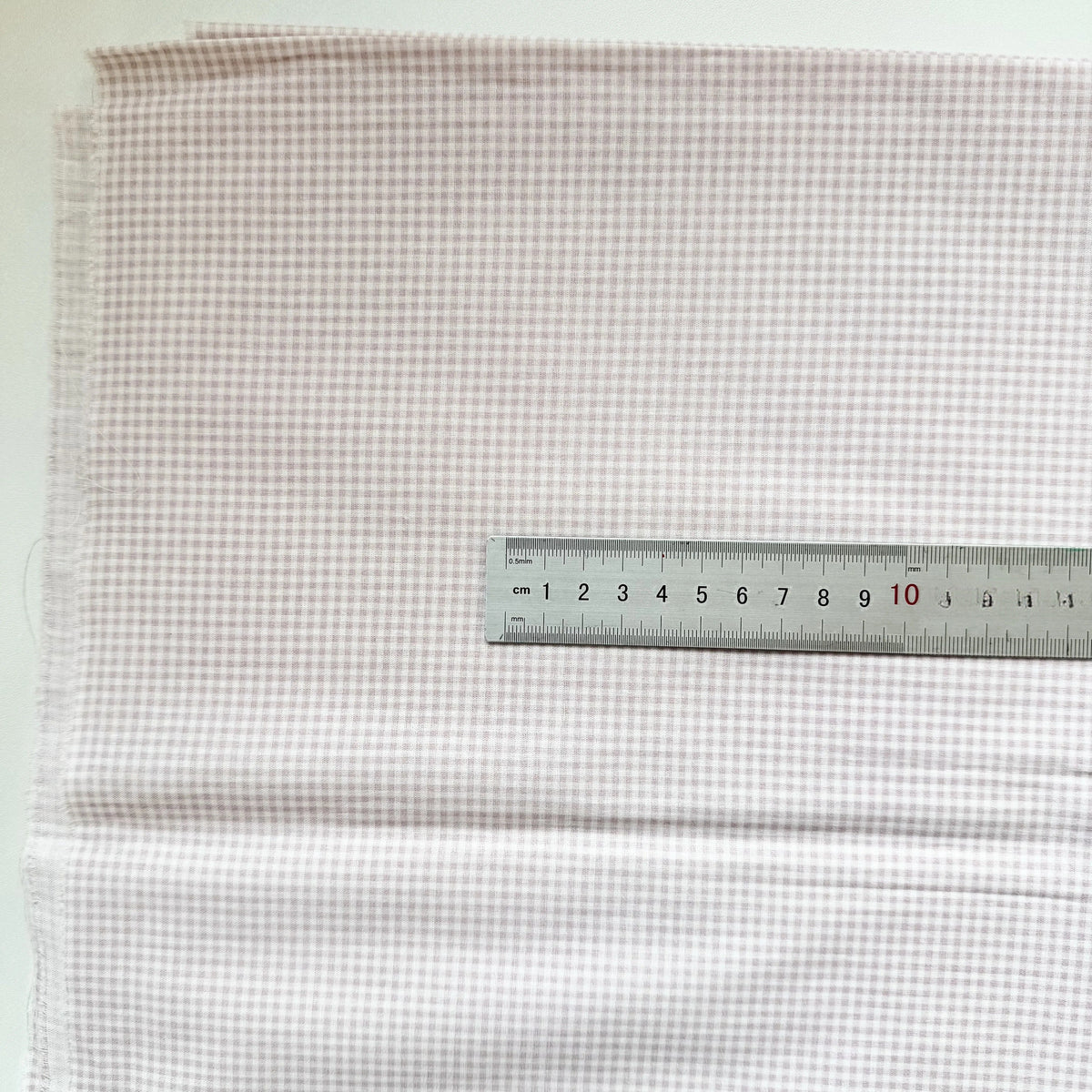 Cotton Fabric, Star Polka & Plaid Prints, for Homewear, Dollwear & Scrunchies - Fine Gingham