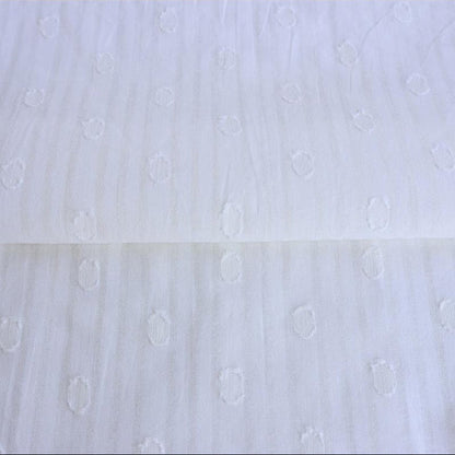 Cotton Swiss Dot Jacquard - 4