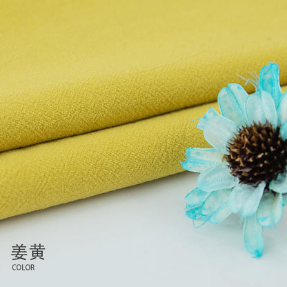 Crepe - Mustard Yellow Swatch