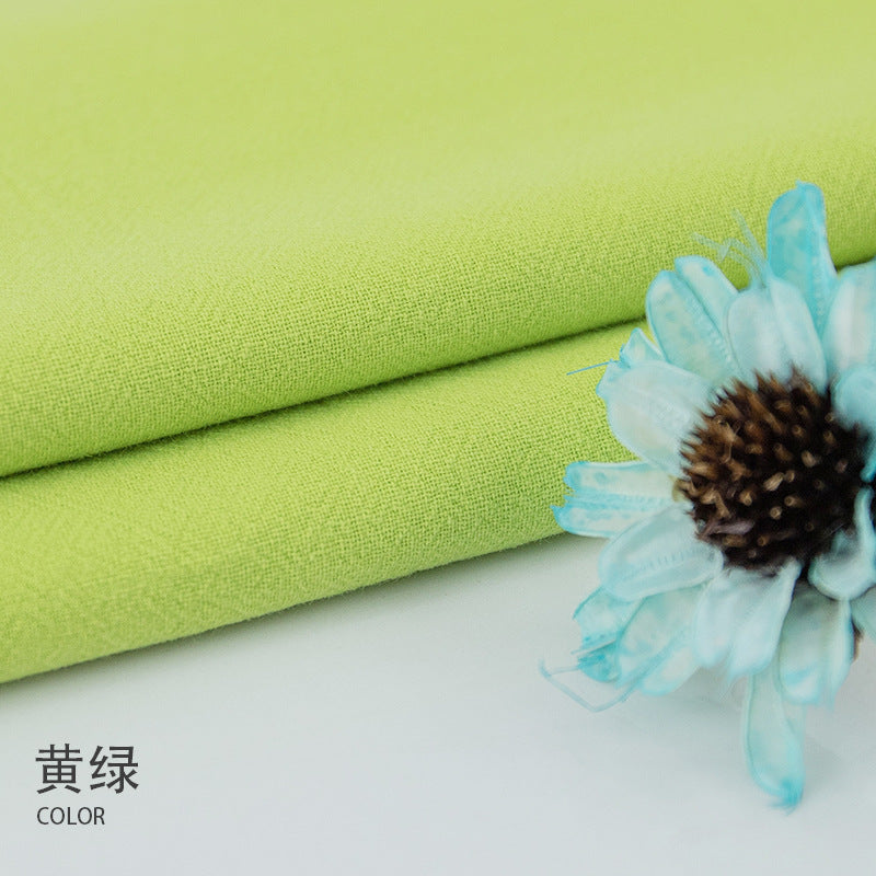 Crepe - Yellow Green Swatch