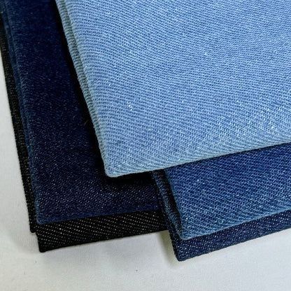 Denim Fabric, Solid, for Jackets & Bags, 67 in Wide
