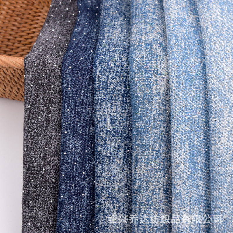 Rhinestone Denim - Texture