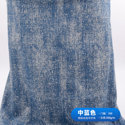 Rhinestone Denim - Medium Blue Swatch