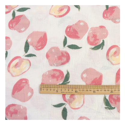 Cotton Double Gauze Fabric, Cat & Heart Prints (6)