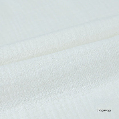 Double Gauze Cotton Fabric, Soft 40*40 Muslin Cloth for Baby & Dresses - Natural White