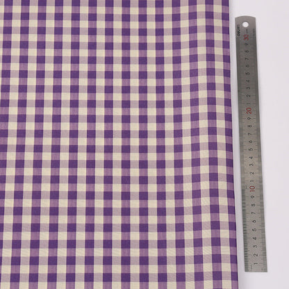 Floral Polyester Fabric - Home Decor & Craft by the Yard - Purple