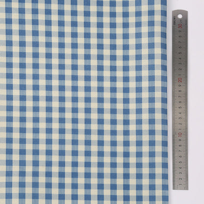 Floral Polyester Fabric - Home Decor & Craft by the Yard - Blue