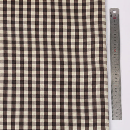 Floral Polyester Fabric - Home Decor & Craft by the Yard - Brown