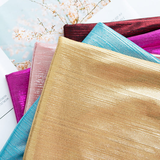 Foil Jacquard Polyester Knit - Main View