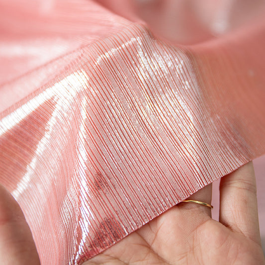 Foil Jacquard Polyester Knit - Texture