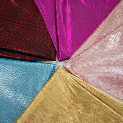 Foil Jacquard Polyester Knit - Roll