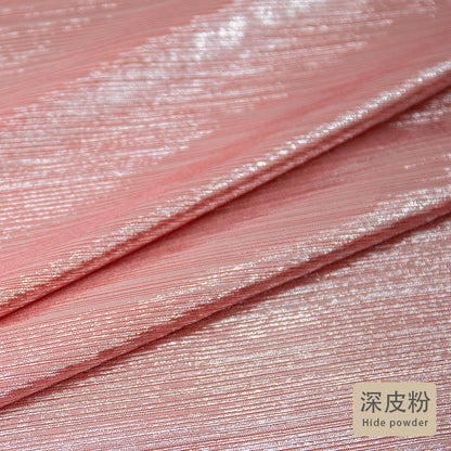 Foil Jacquard - Deep Pink Swatch
