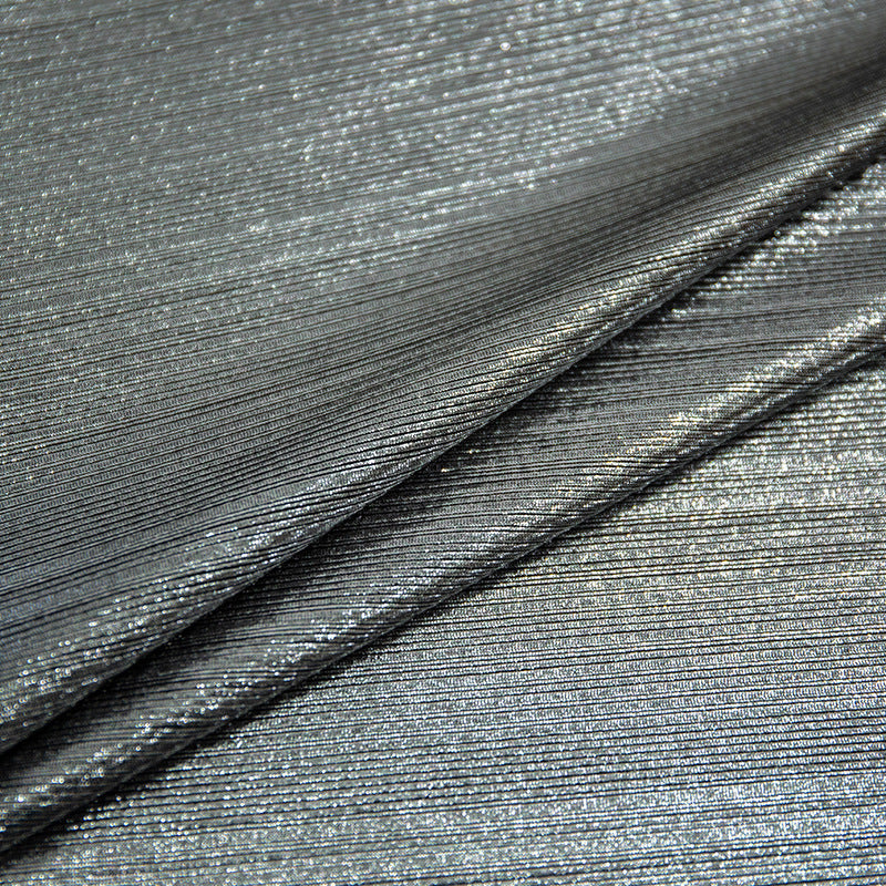 Foil Jacquard - Silver Swatch