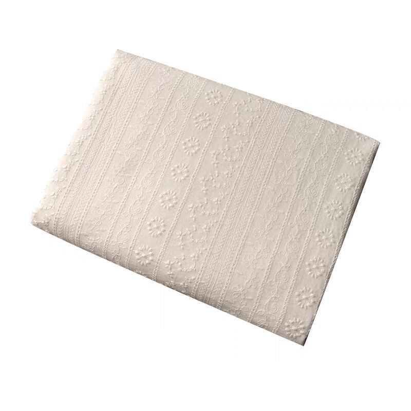 Geometric Embroidered Eyelet Cotton - Product Detail