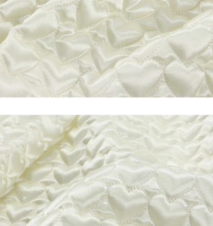 Heart Quilted Satin - 10