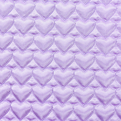 Heart Quilted Satin - 7