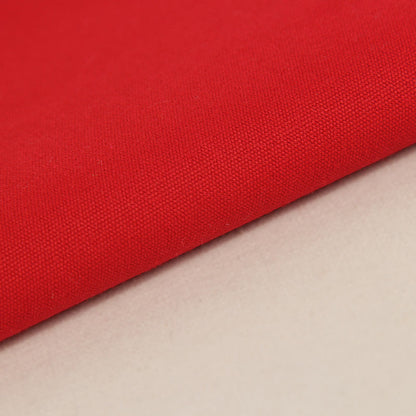 Heavy Cotton Canvas Fabric, 8oz Plain Weave for Bags & Upholstery - Red 42#