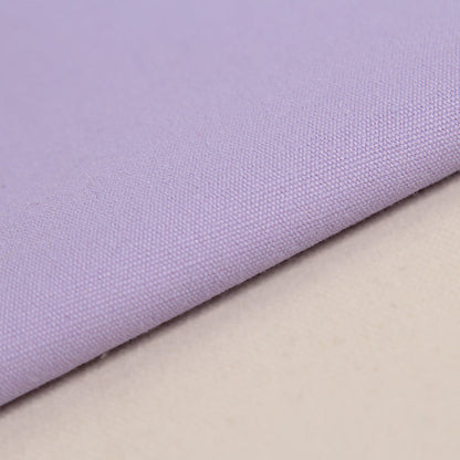 Heavy Cotton Canvas Fabric, 8oz Plain Weave for Bags & Upholstery - Light Purple 10#