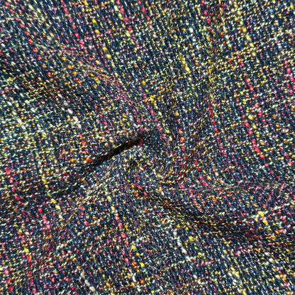 Heavy Wool Blend Tweed Fabric, for Coats & Skirts