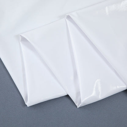 Holographic Stretch Stage Fabric, for Costumes & Backdrops - Matte White