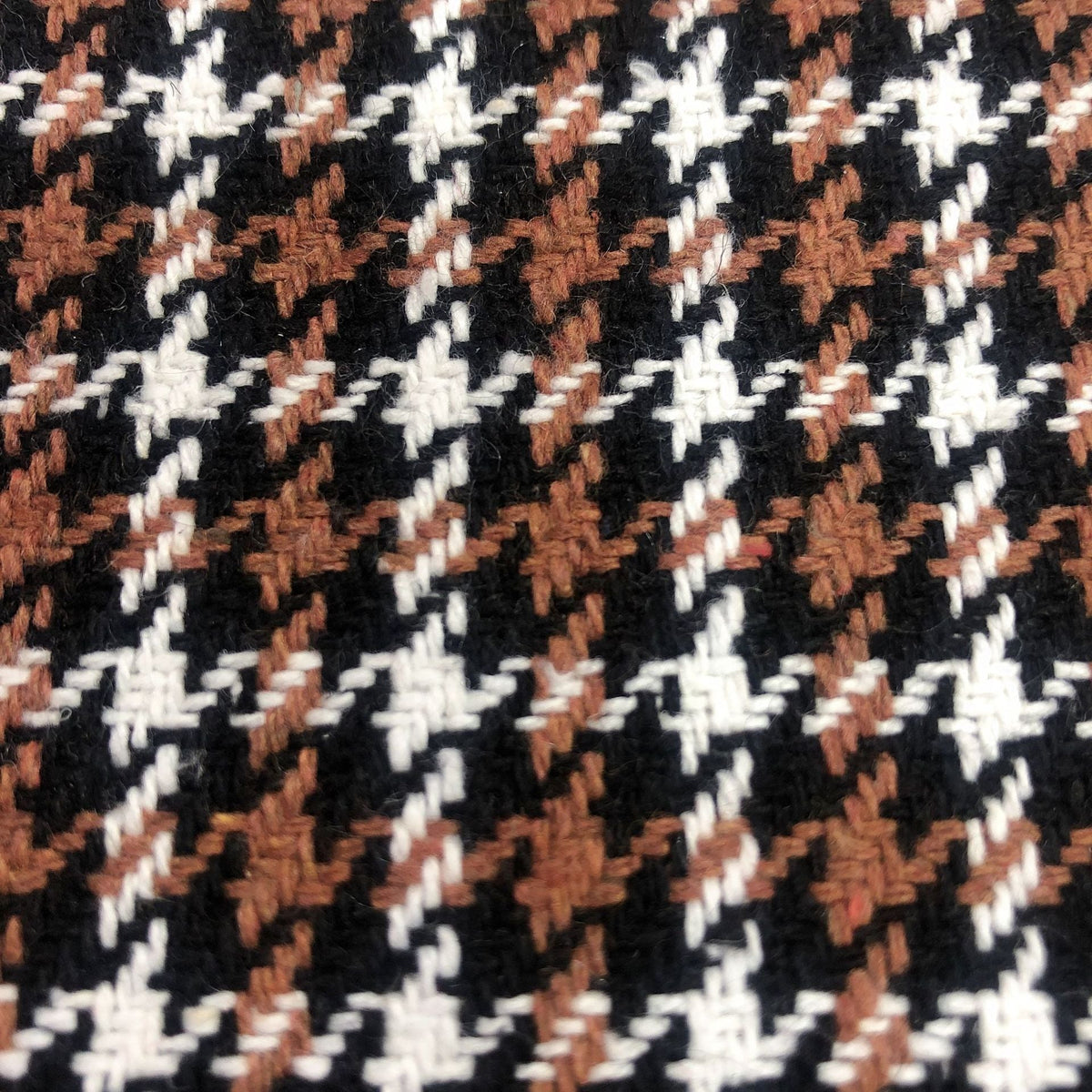 Houndstooth Tweed Fabric, 4 Colors for Jackets, Pants & Decor