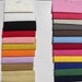 Colored Denim Fabric, 100% Cotton, 59 in Wide - Sample Card