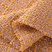Pink Tweed Fabric, Wool Polyester Blend for Coats & Suits - Orange