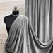 Royal Velvet Fabric, for Upholstery & Costumes - Silver
