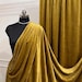 Royal Velvet Fabric, for Upholstery & Costumes - Gold
