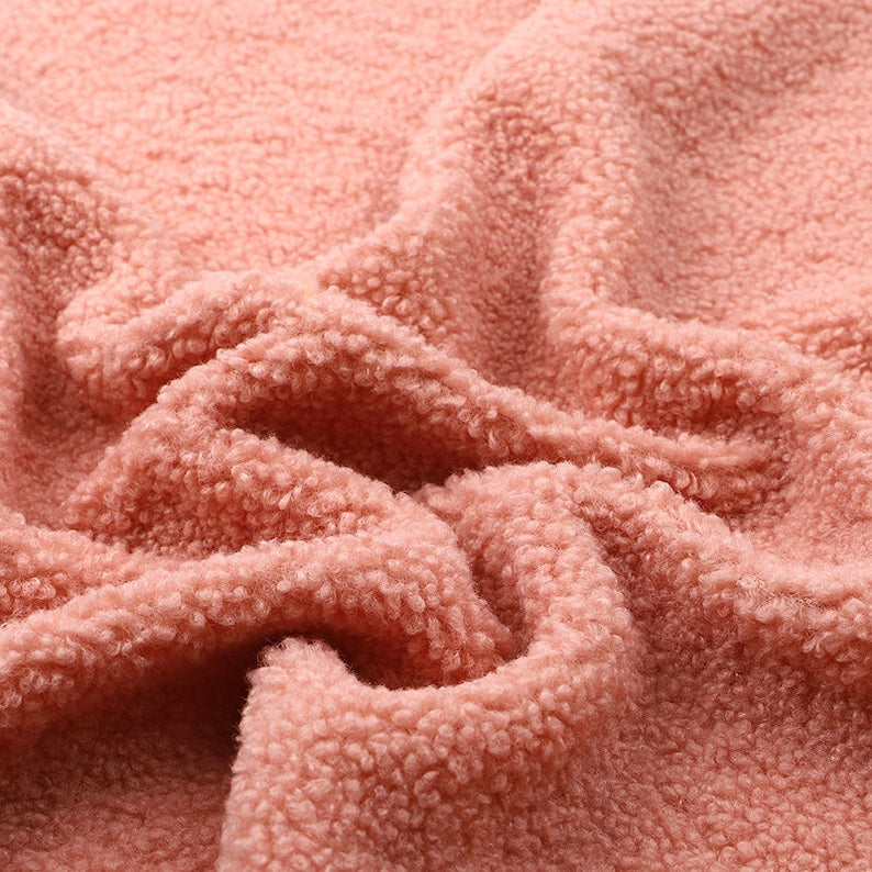 Teddy Plush Fabric, Sherpa Fleece for Jacket Lining & Plush Toys