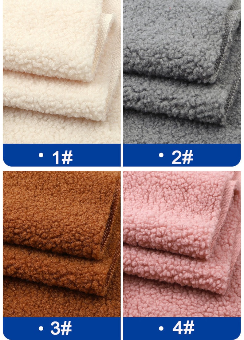 Teddy Plush Fabric, Sherpa Fleece for Jacket Lining & Plush Toys